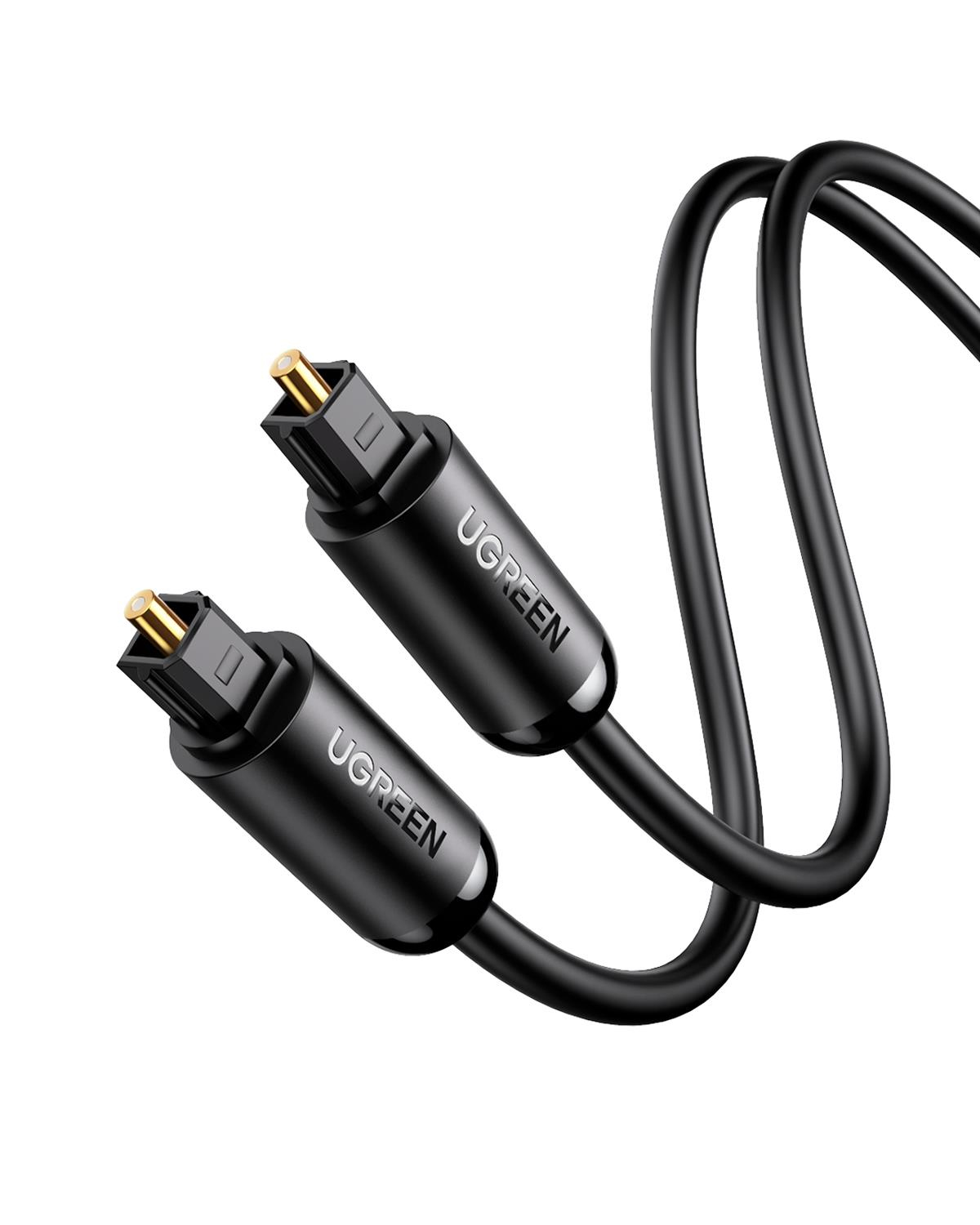 UGREEN Toslink Optical Audio Cable 1m (Black)