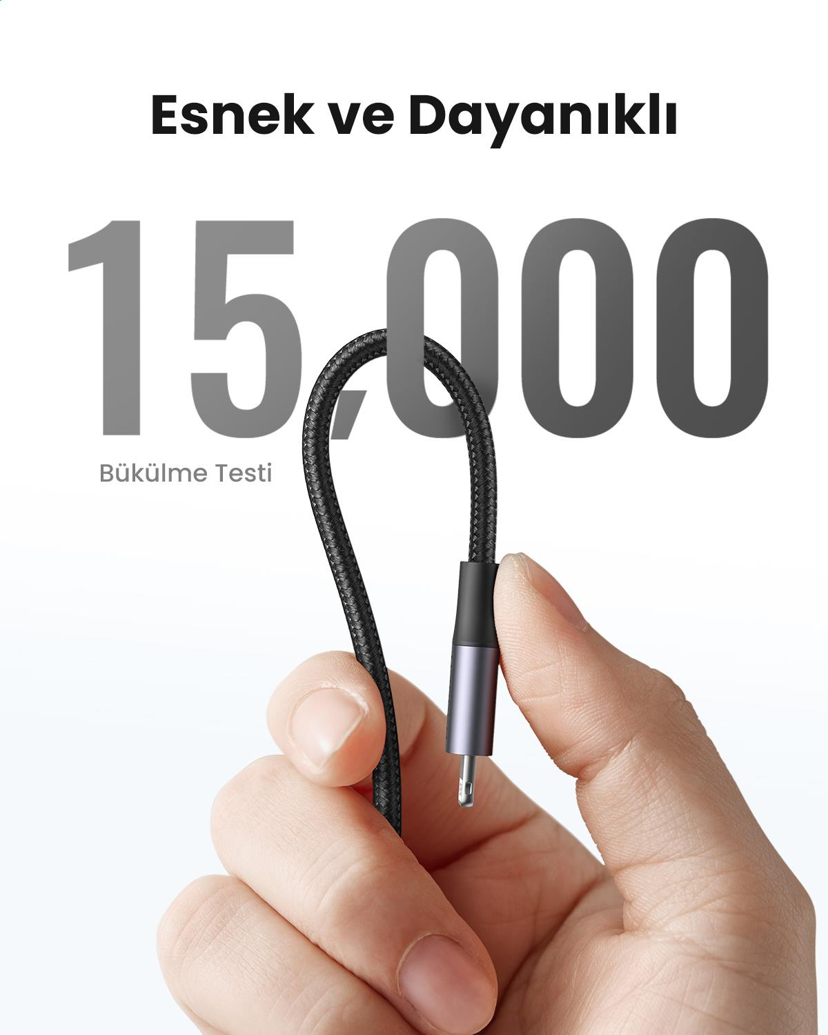 UGREEN Type-C to Lightning 3A PD MFi Sertifikalı Ö