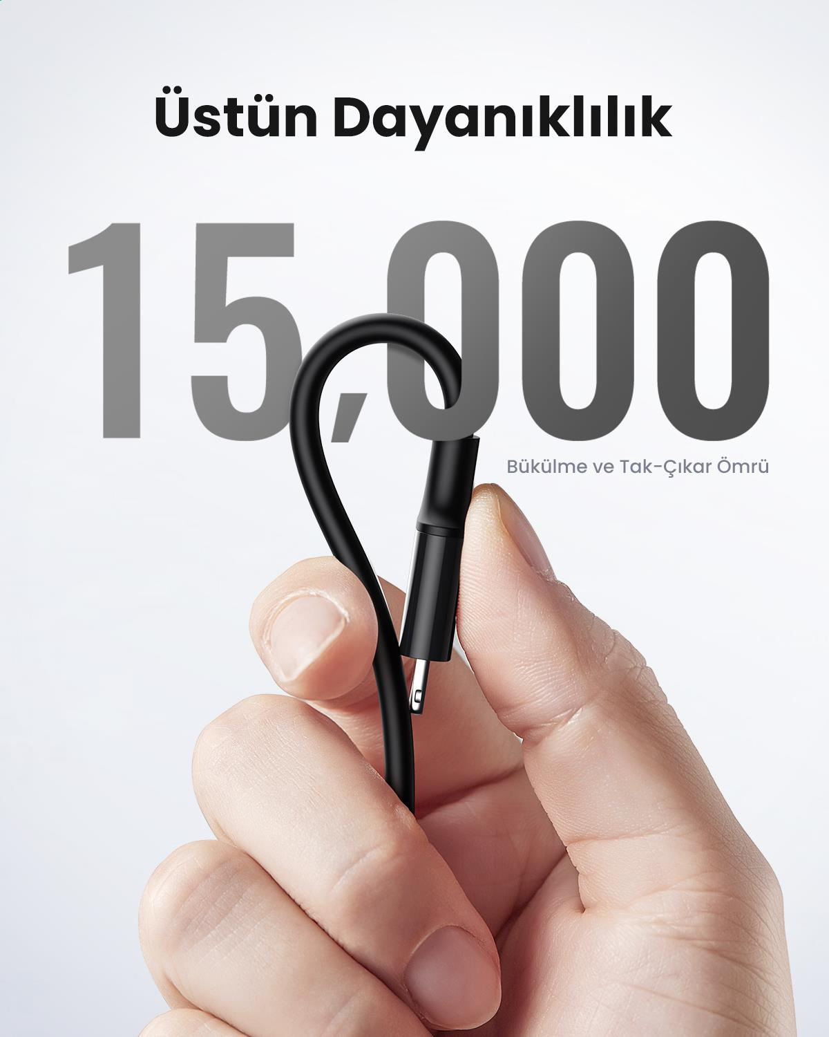 UGREEN Type-C to Lightning 3A PD MFi Şarj K. 1M