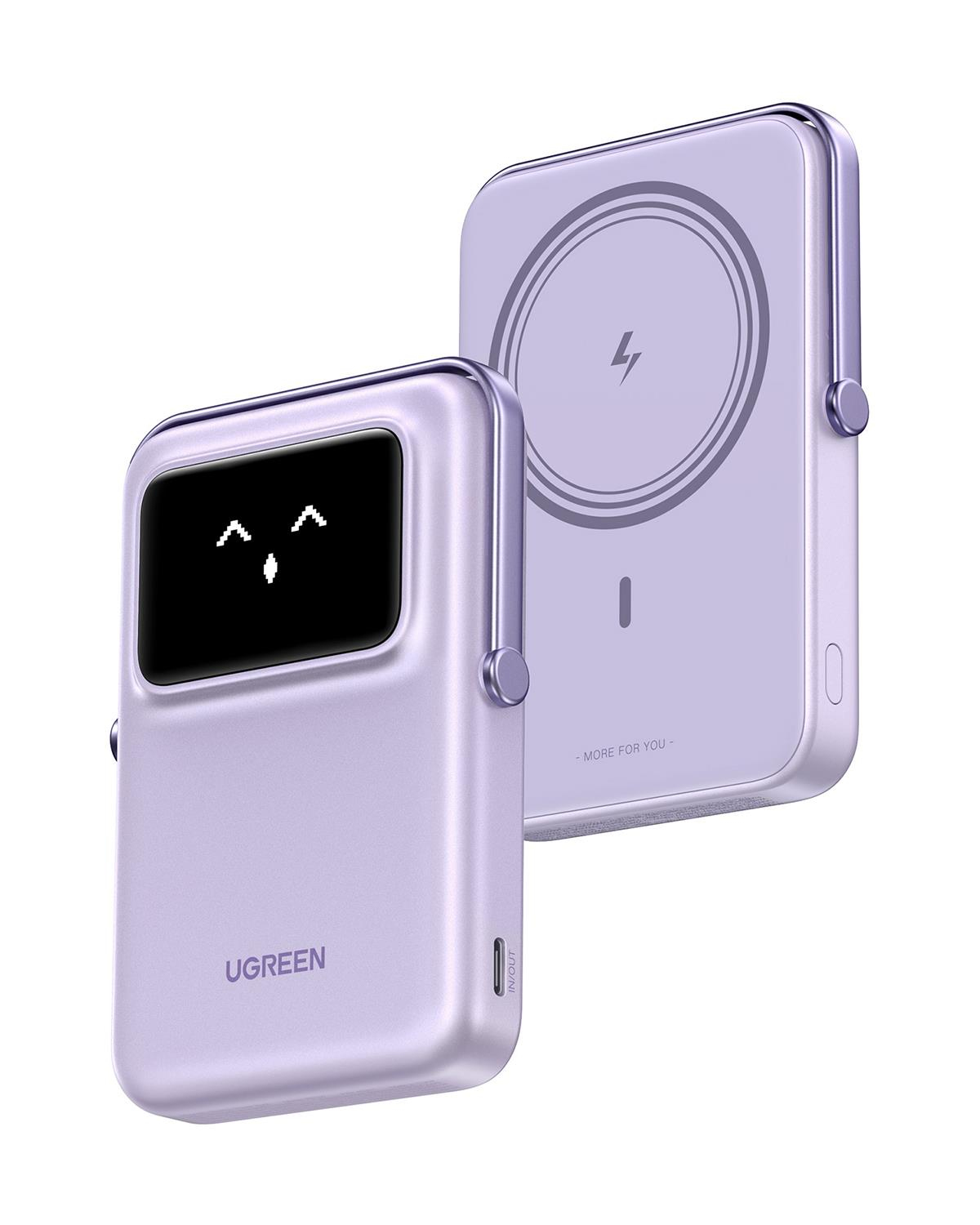 UGREEN Uno MagSafe Powerbank 10.000 mAh 20W, Mor