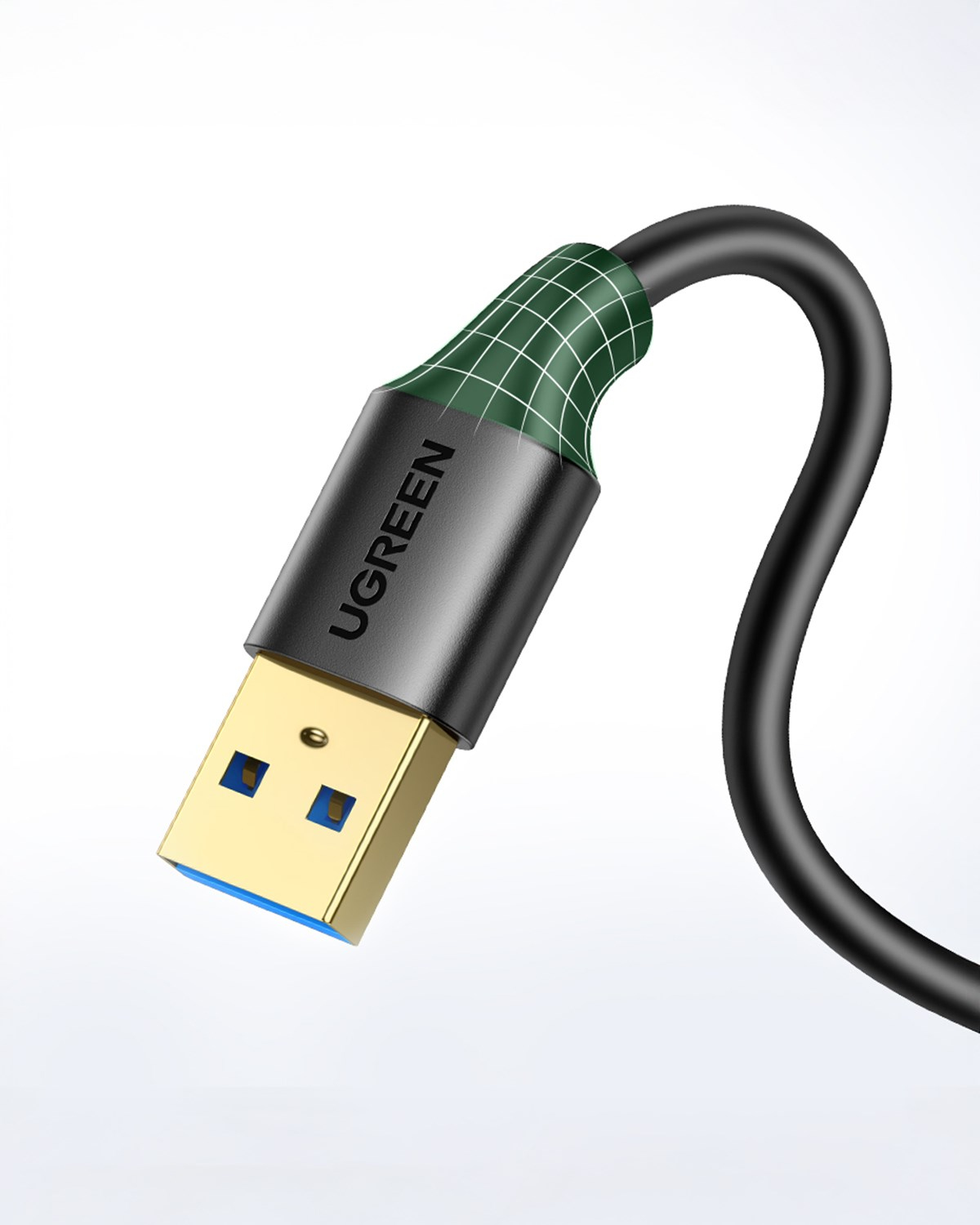 UGREEN USB 3.0 Uzatma Kablosu 2 Metre, Siyah, 10373