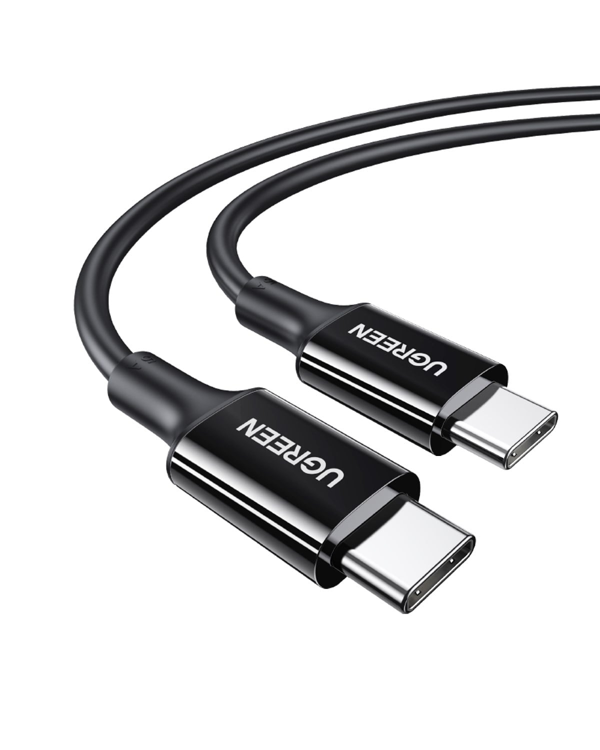 UGREEN USB-C 100W 5A QC PD Hızlı Şarj Kablosu, 2 Metre, Siyah, 80372