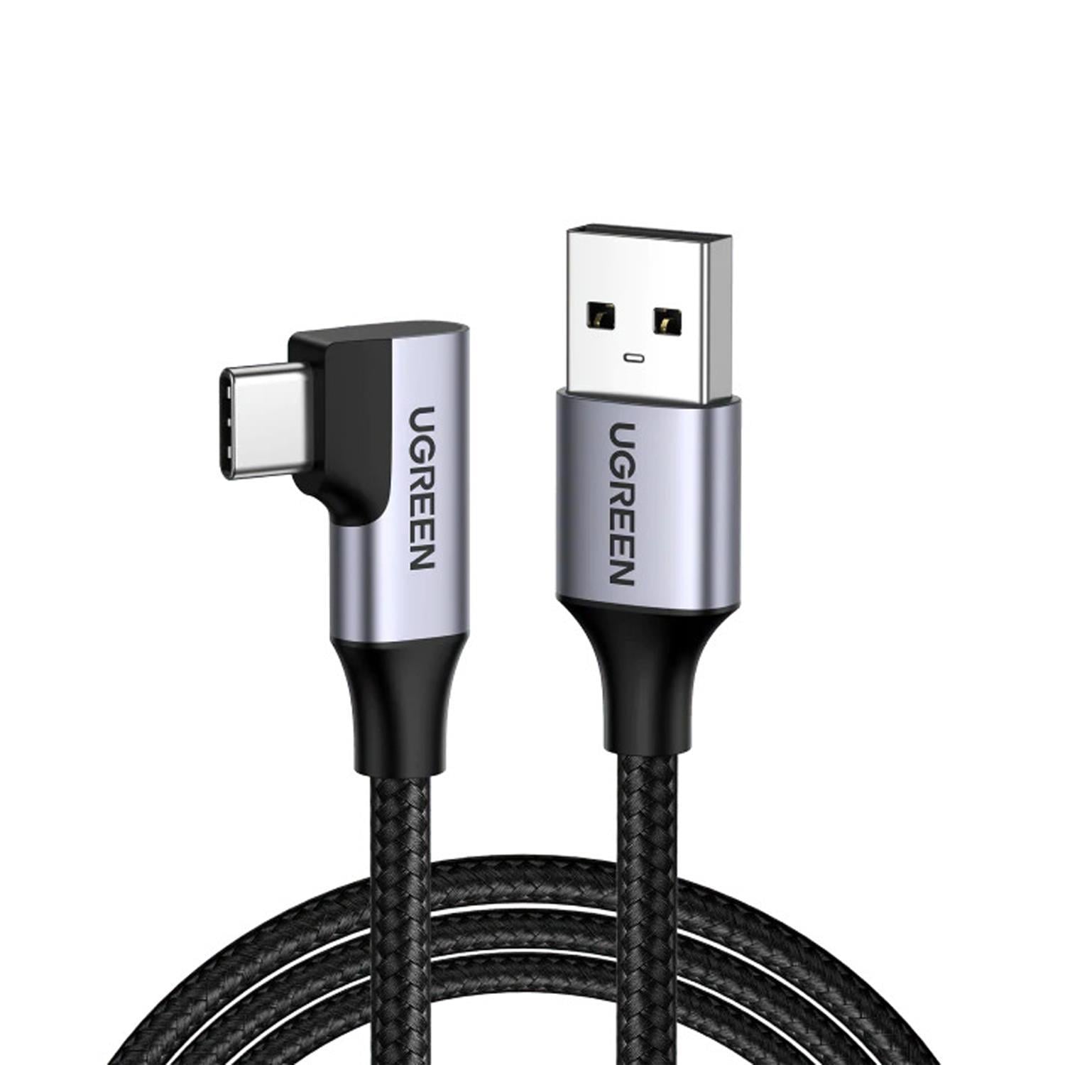 UGREEN USB-C to USB-A 3A QC 90 Derece USB 3.0 Hızl