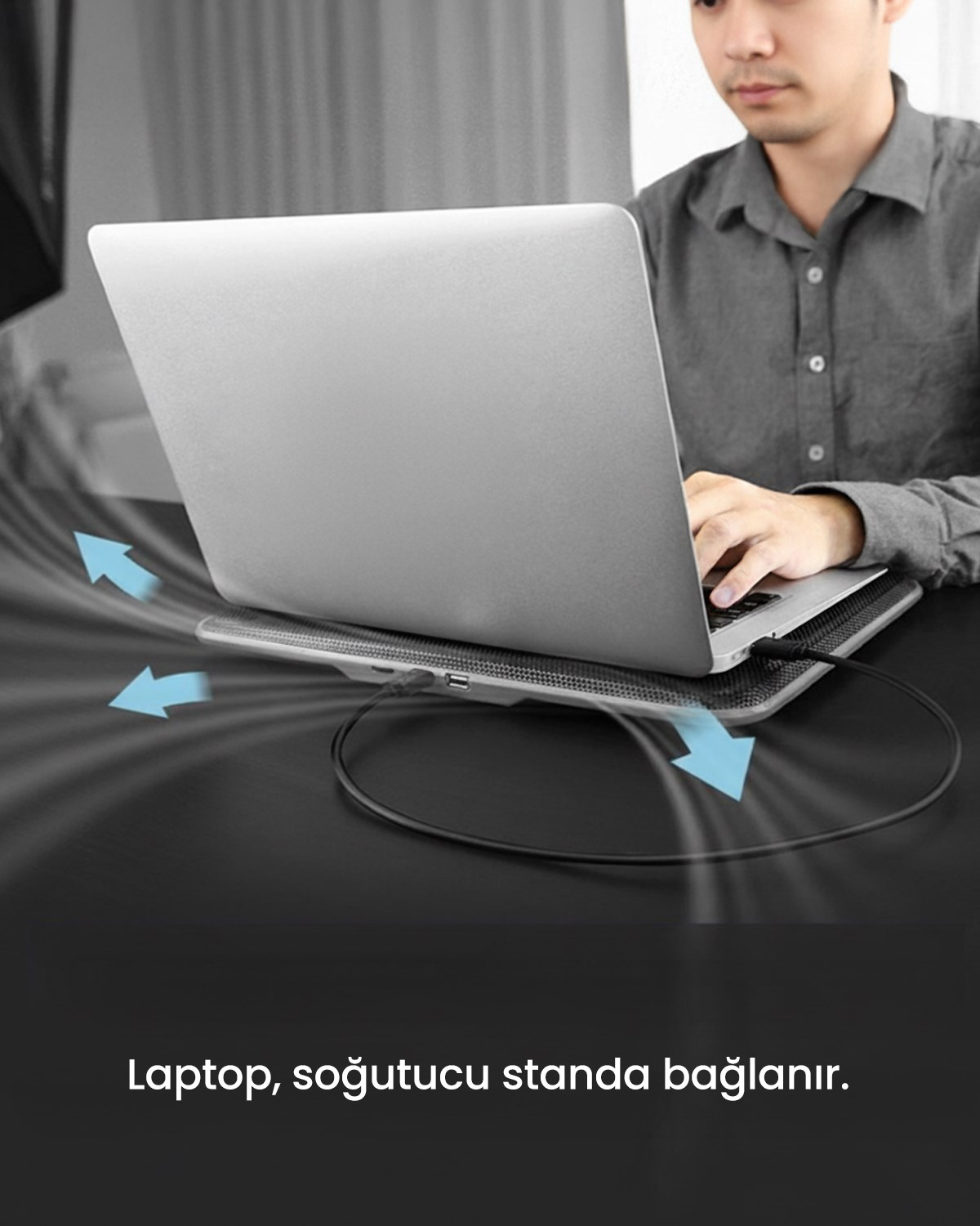 UGREEN USB to USB Data ve Şarj Kablosu, 50 Cm, 10308