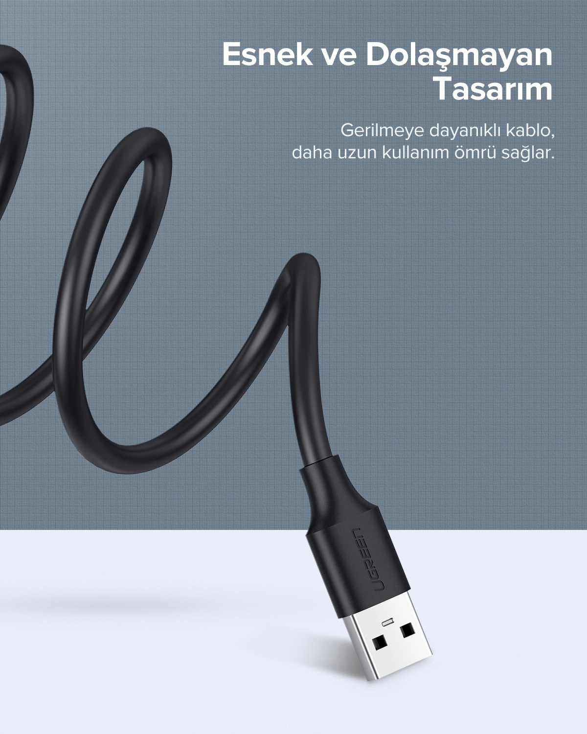 UGREEN USB Uzatma Kablosu, 2 Metre, 10316