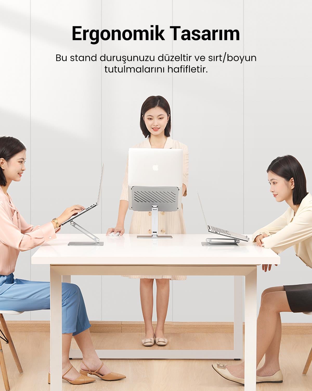 UGREEN Yükseklik ve Açı Ayarlı Alüminyum Stand