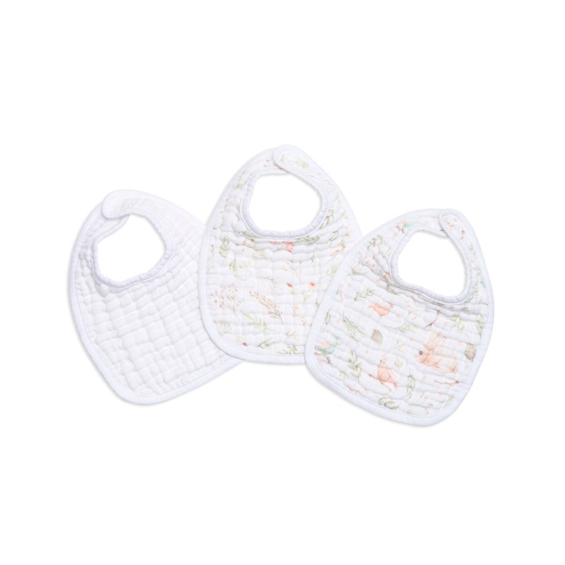 3'Lü Muslin önlük - Garden - Standard