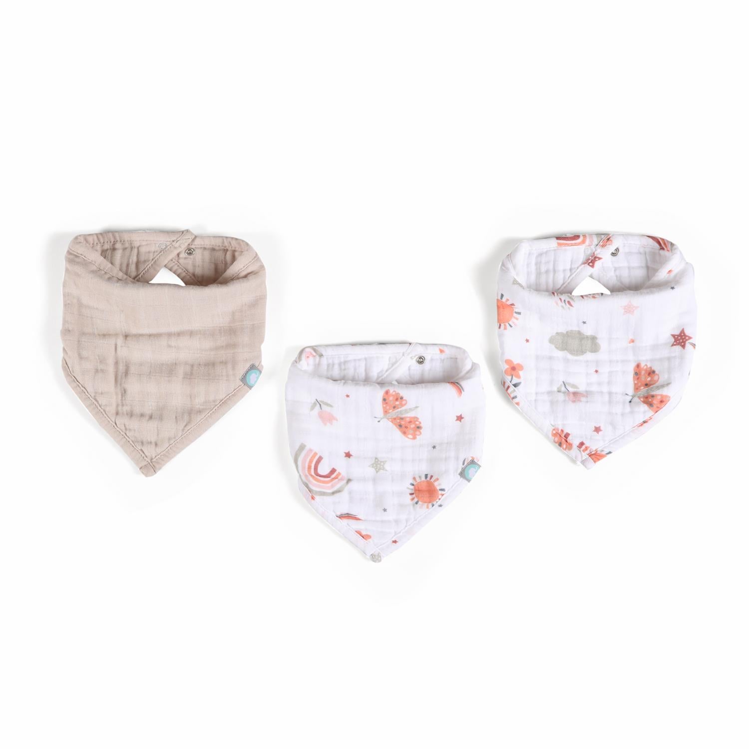 Bandana Seti / 3 parça - Sunny - Bej - 0-1 Yaş