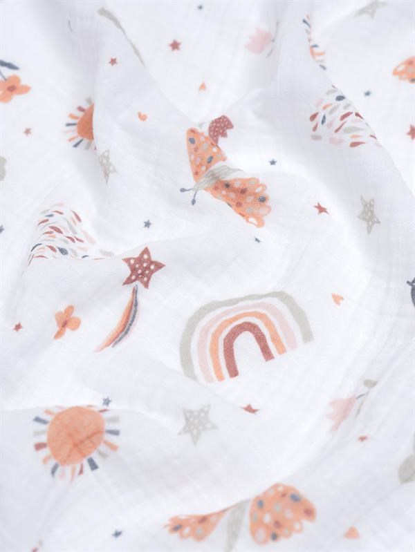 Bebek Battaniyesi Müslin Sunny Bej 120 x 120 cm