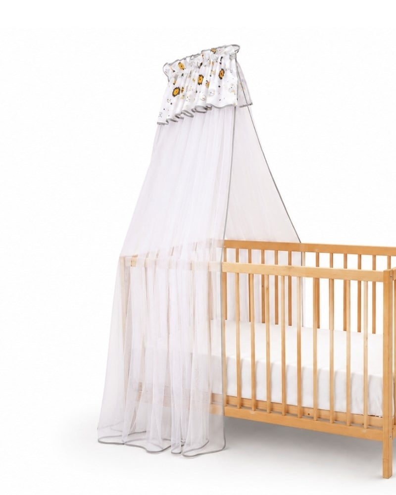 Bebek Cibinliği Tülü Paris Circus Gri 6 mt.