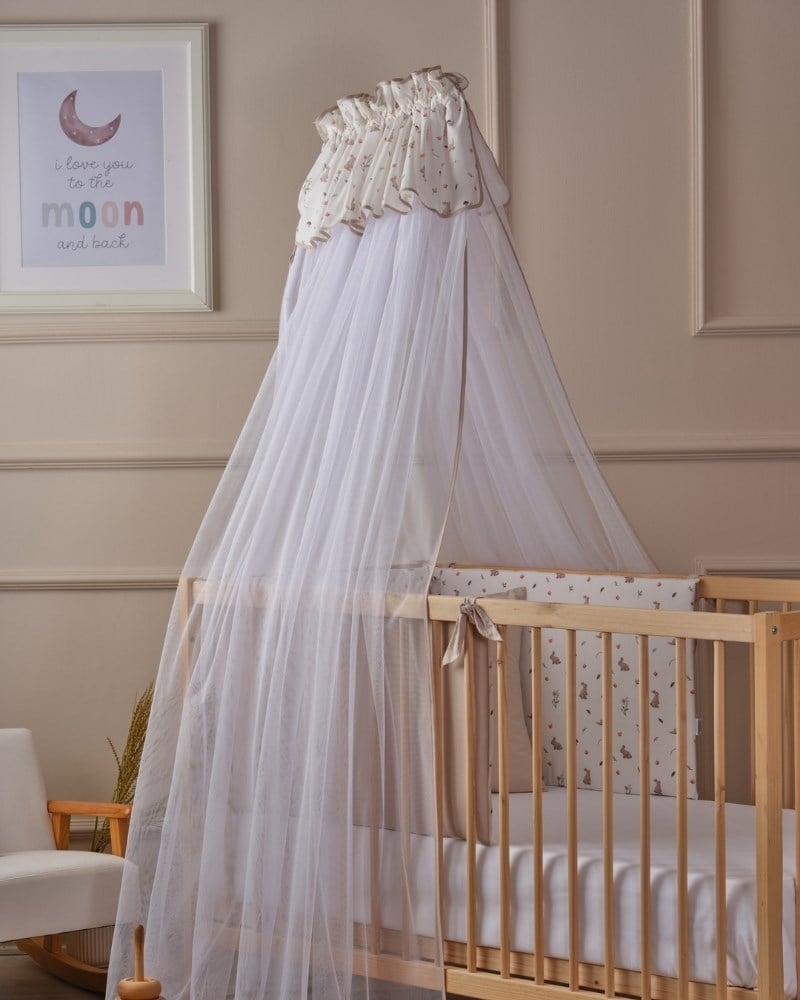 Bebek Cibinliği Tülü Paris Grass Bej 6 mt.