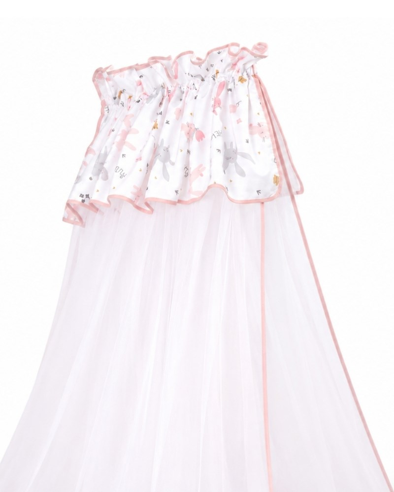 Bebek Cibinliği Tülü Paris Rabbit Pembe 6 mt.