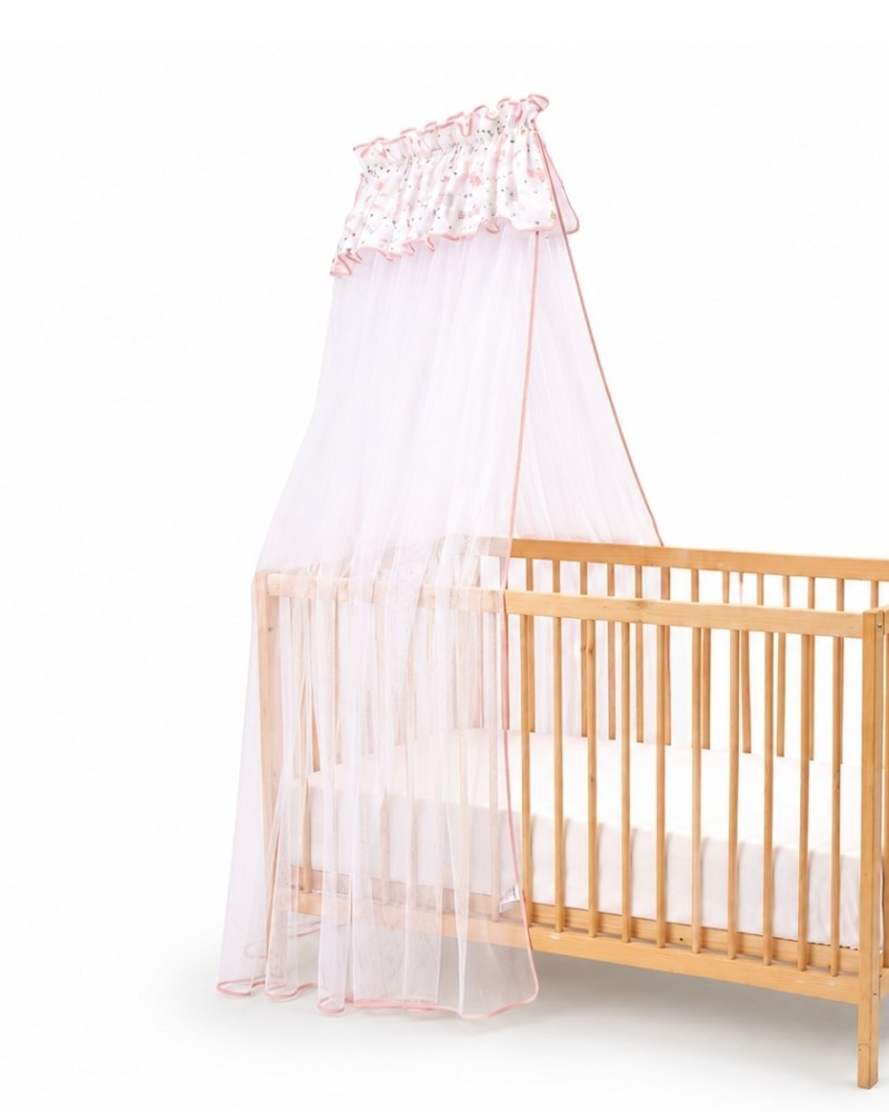 Bebek Cibinliği Tülü Paris Rabbit Pembe 6 mt.