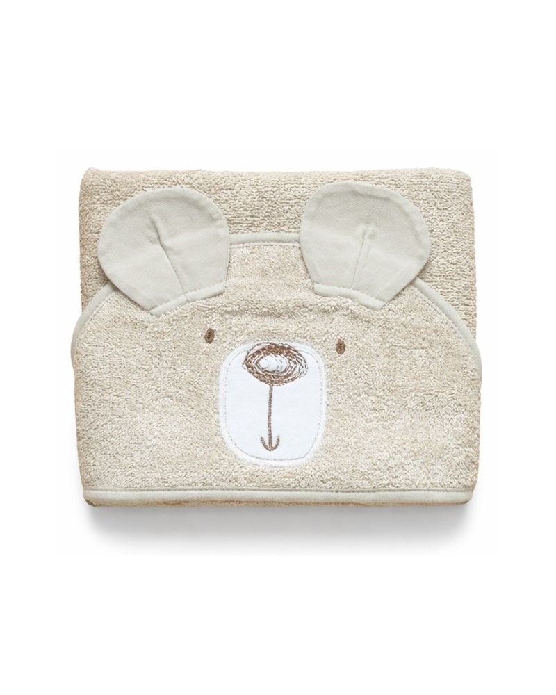 Bebek Kundağı Havlu Bath Time Bej 70 cm