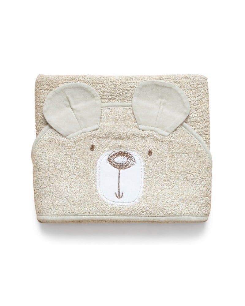 Bebek Kundağı Havlu Bath Time Bej 70 cm