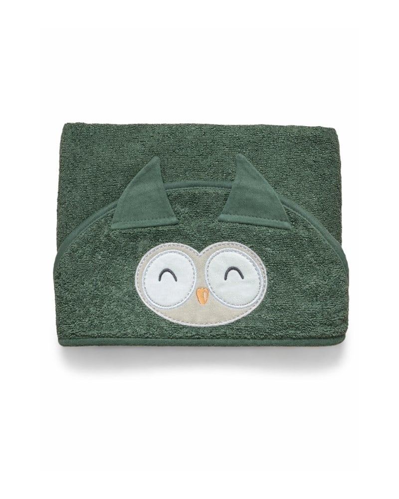 Bebek Kundağı Havlu Bath Time Yeşil 70 cm