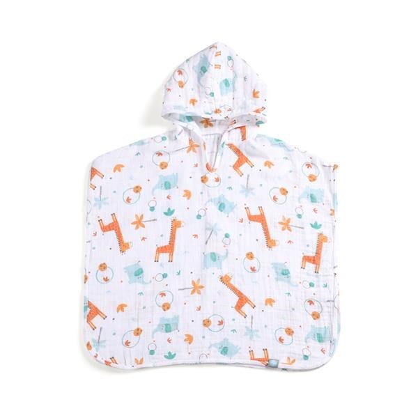 Bebek Pançosu Müslin Giraffe Mavi 0-2 yaş