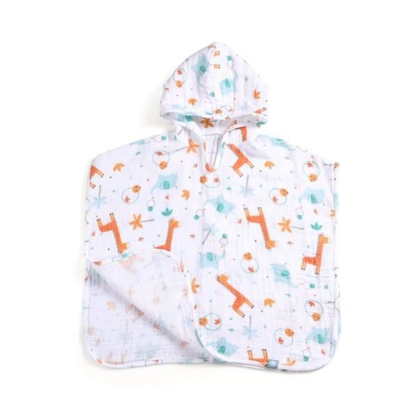 Bebek Pançosu Müslin Giraffe Mavi 0-2 yaş