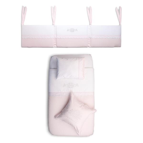 Bebek Uyku Seti 8'li Princess Pembe 60/70 cm