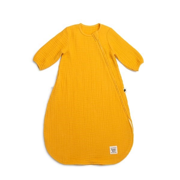 Bebek Uyku Tulumu Müslin Kollu Marigold Hardal 70 cm