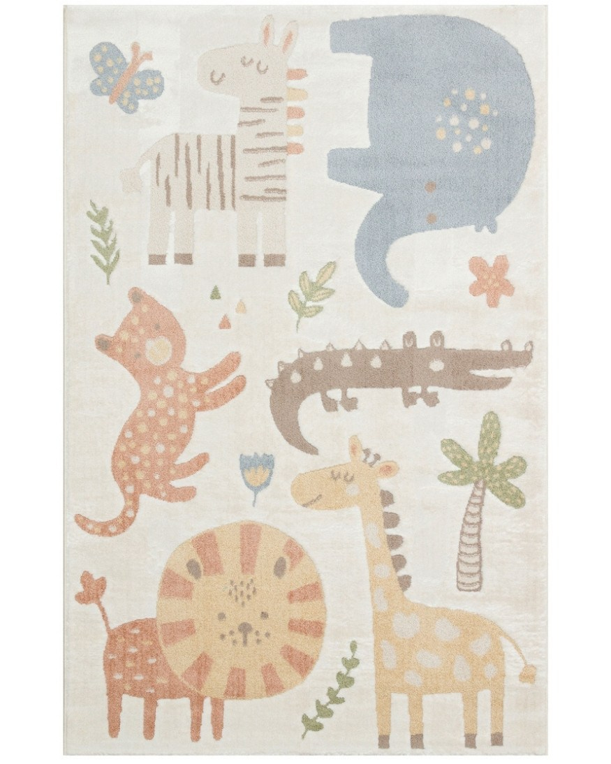 Bebek ve Çocuk Odası Halı Amazon Krem 120 x 180 cm