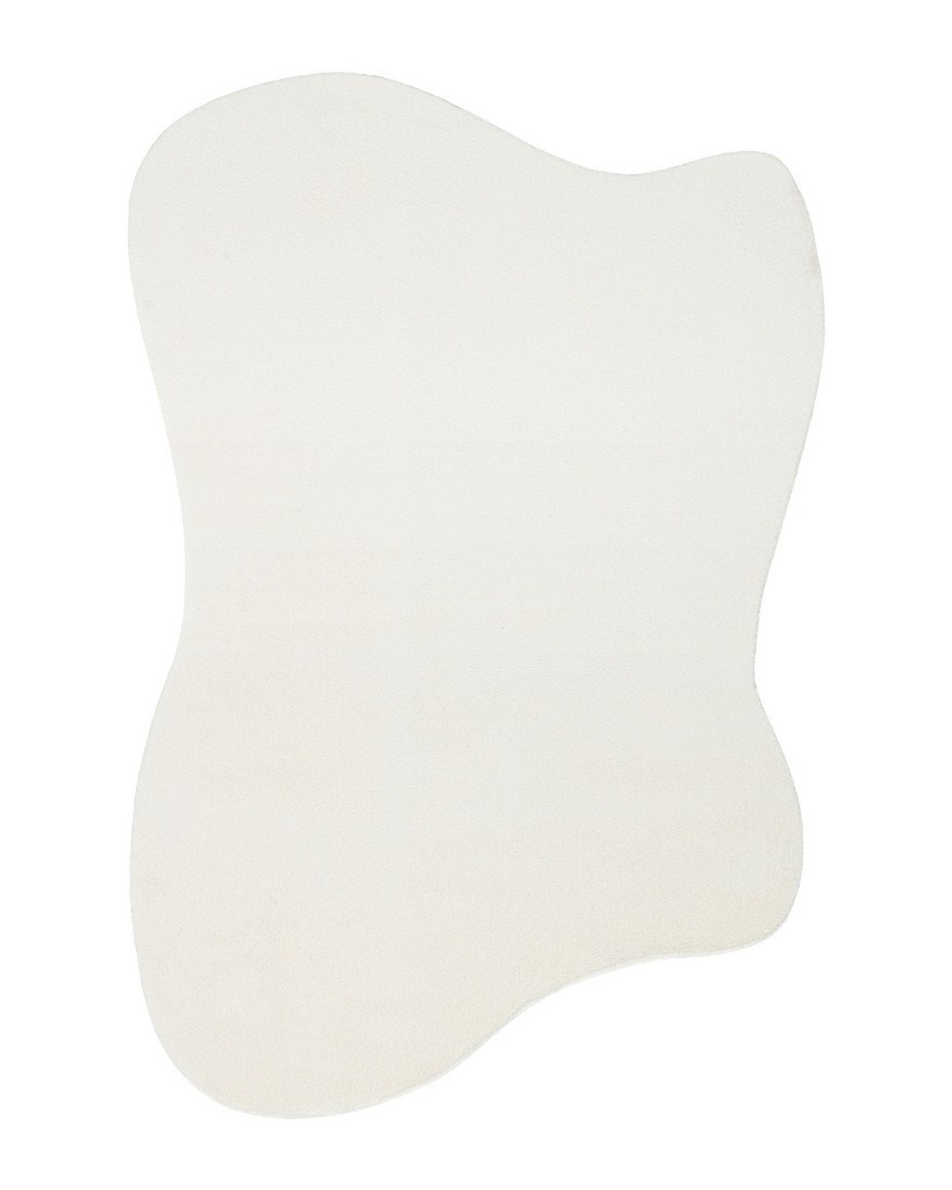 Bebek ve Çocuk Odası Halı Plushé Wave Beyaz 120 x 180 cm
