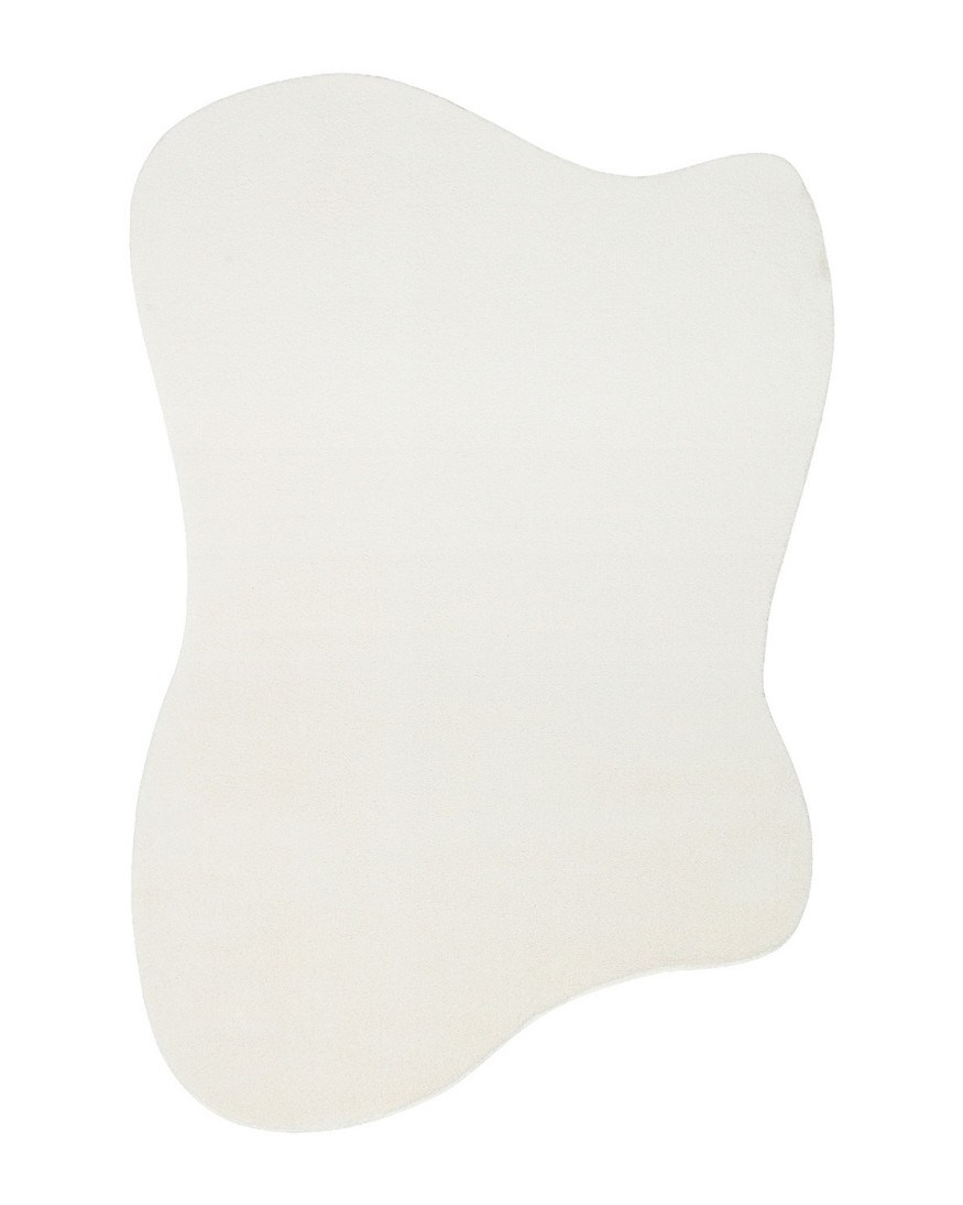 Bebek ve Çocuk Odası Halı Plushé Wave Beyaz 120 x 180 cm