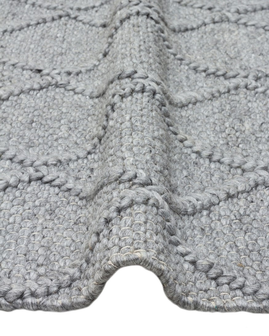 Bebek ve Çocuk Odası Halı Quad Gri 80 x 150 cm