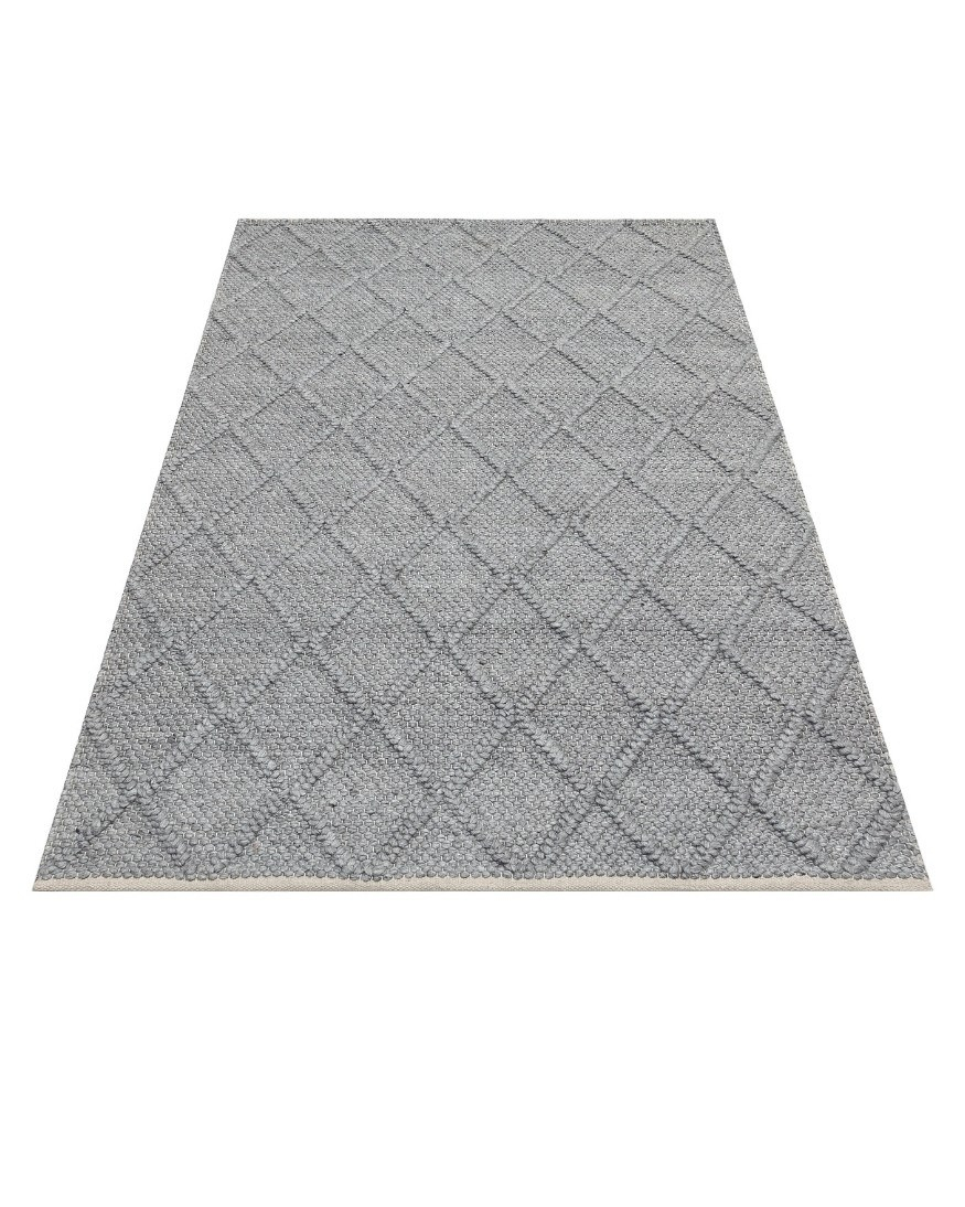 Bebek ve Çocuk Odası Halı Quad Gri 80 x 150 cm
