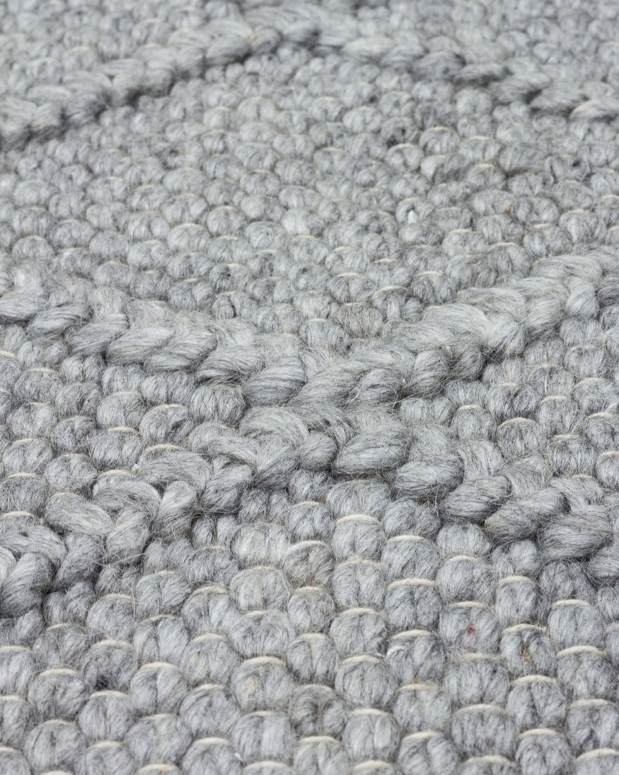 Bebek ve Çocuk Odası Halı Quad Gri 80 x 150 cm