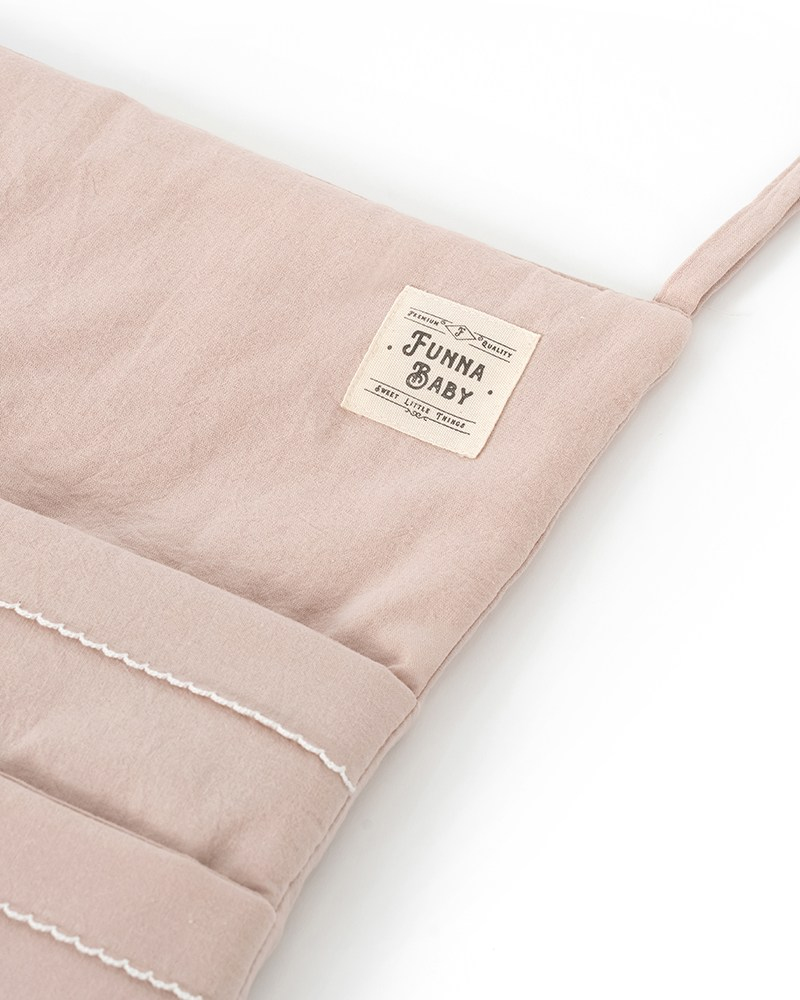 Beşik Yanı Düzenleyici Basic Pembe 60 x 33 cm