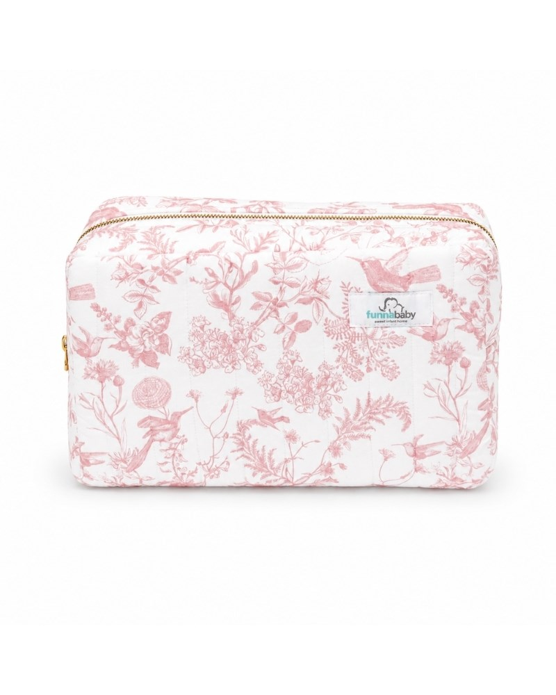 Kozmetik Çantası Hummingbird Pembe 28 x 16 cm