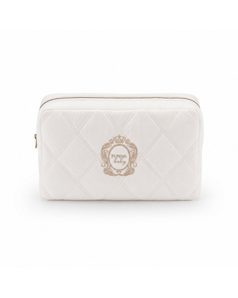 Kozmetik Çantası Luna Elegant Ekru 28 x 16 cm