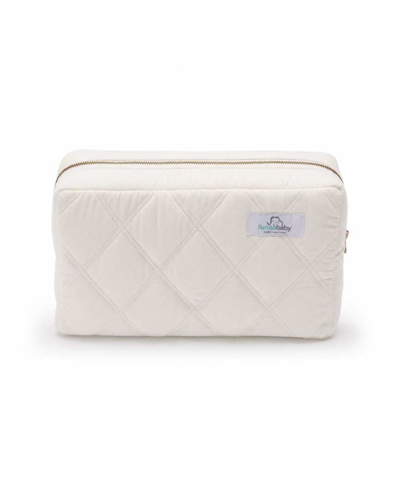 Kozmetik Çantası Luna Elegant Ekru 28 x 16 cm