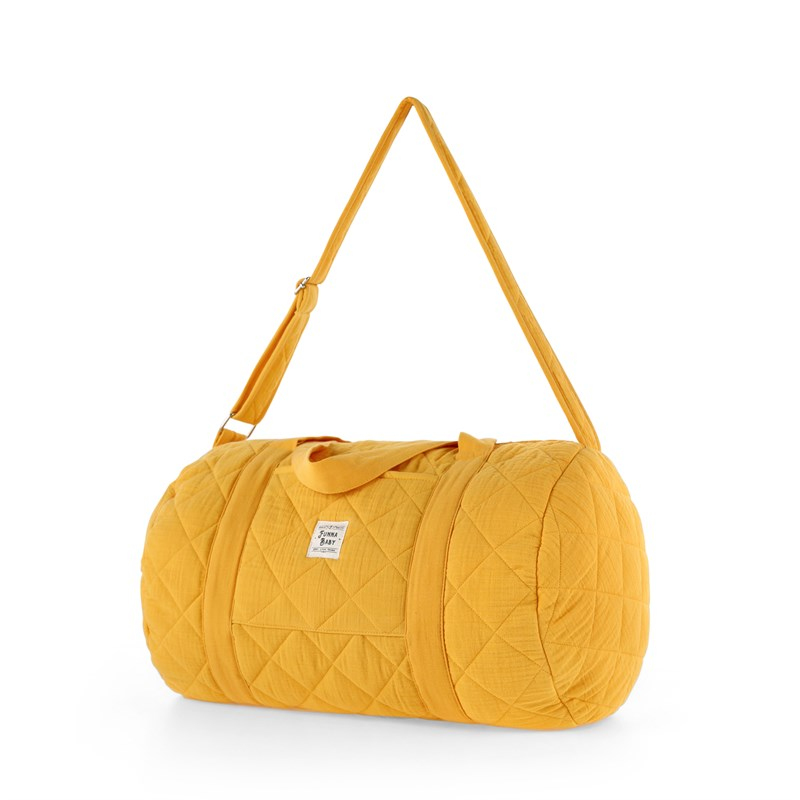 Muslin Seyahat Çantası - Marigold - Hardal - Standart