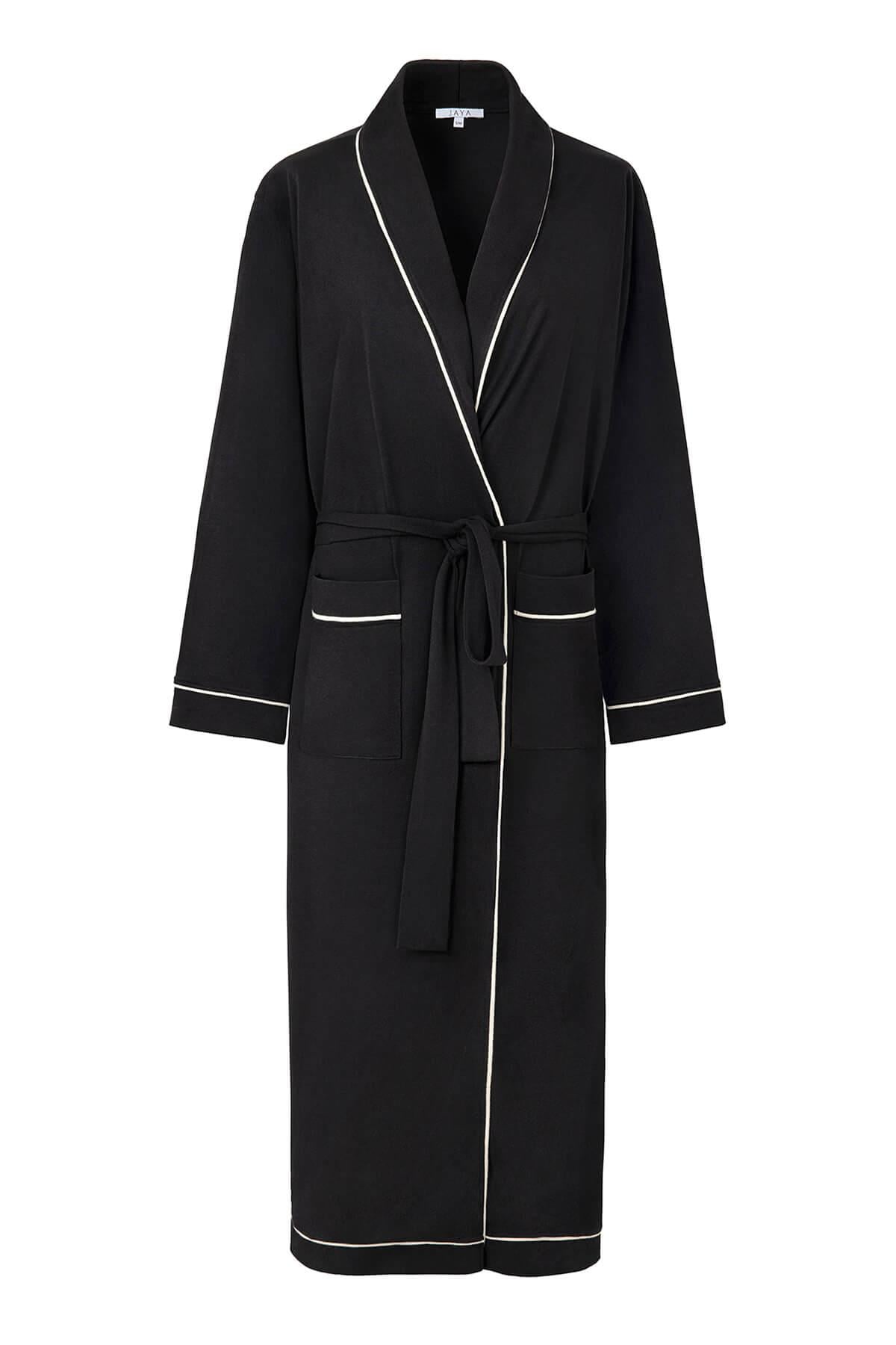 EDA Robe Bambu Sabahlık / Siyah
