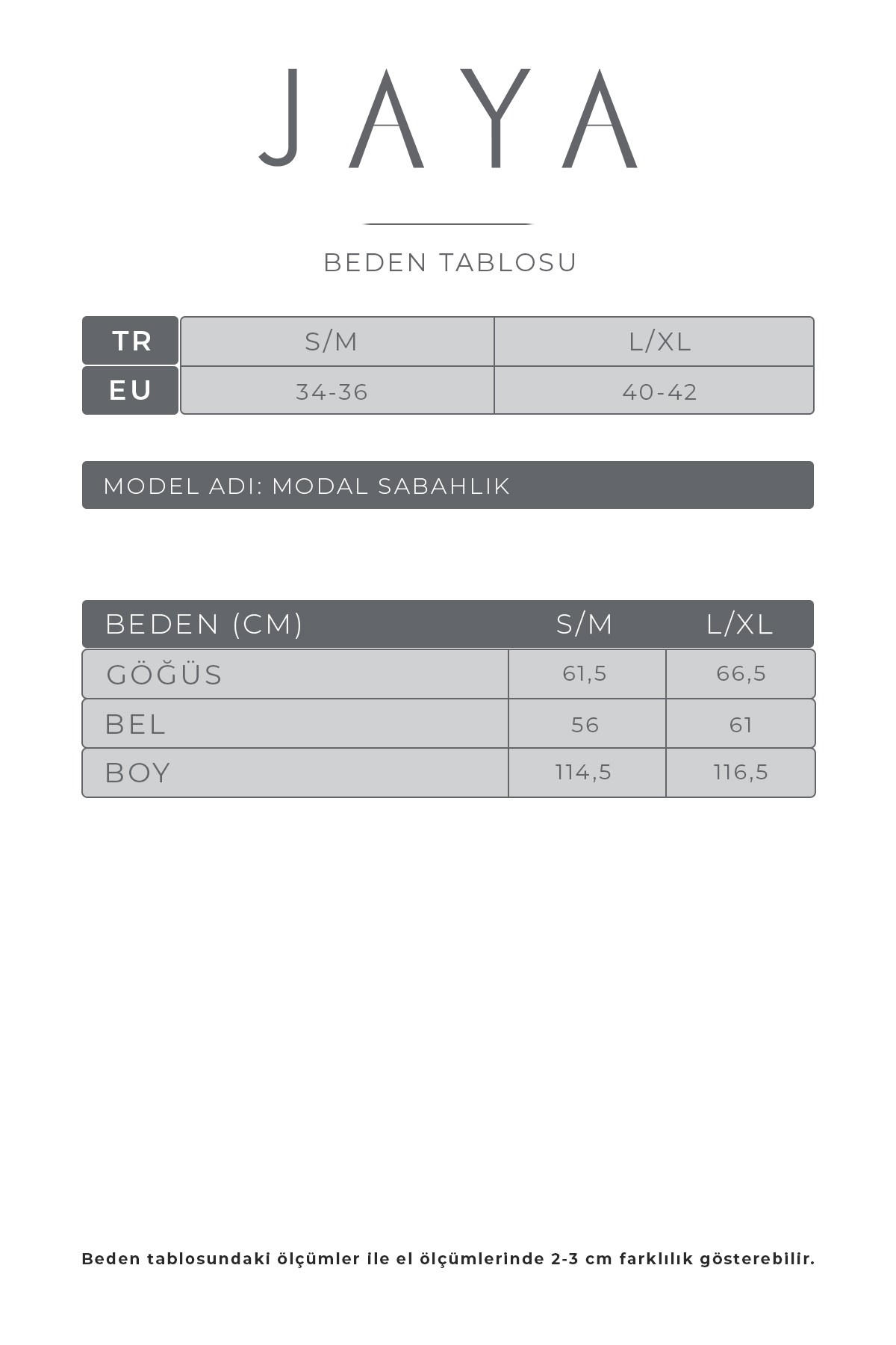 Modal Sabahlık / Turkuaz
