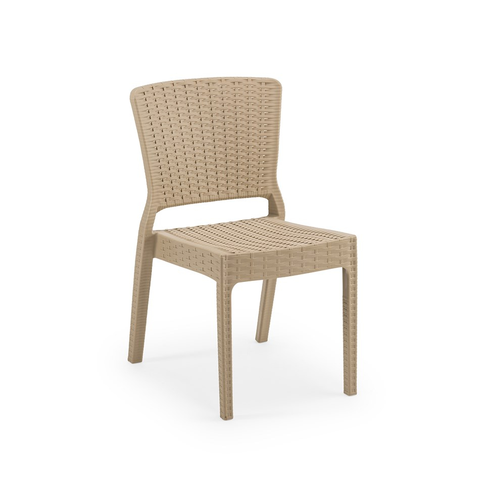 Antares Rattan Dokulu Bahçe Sandalyesi