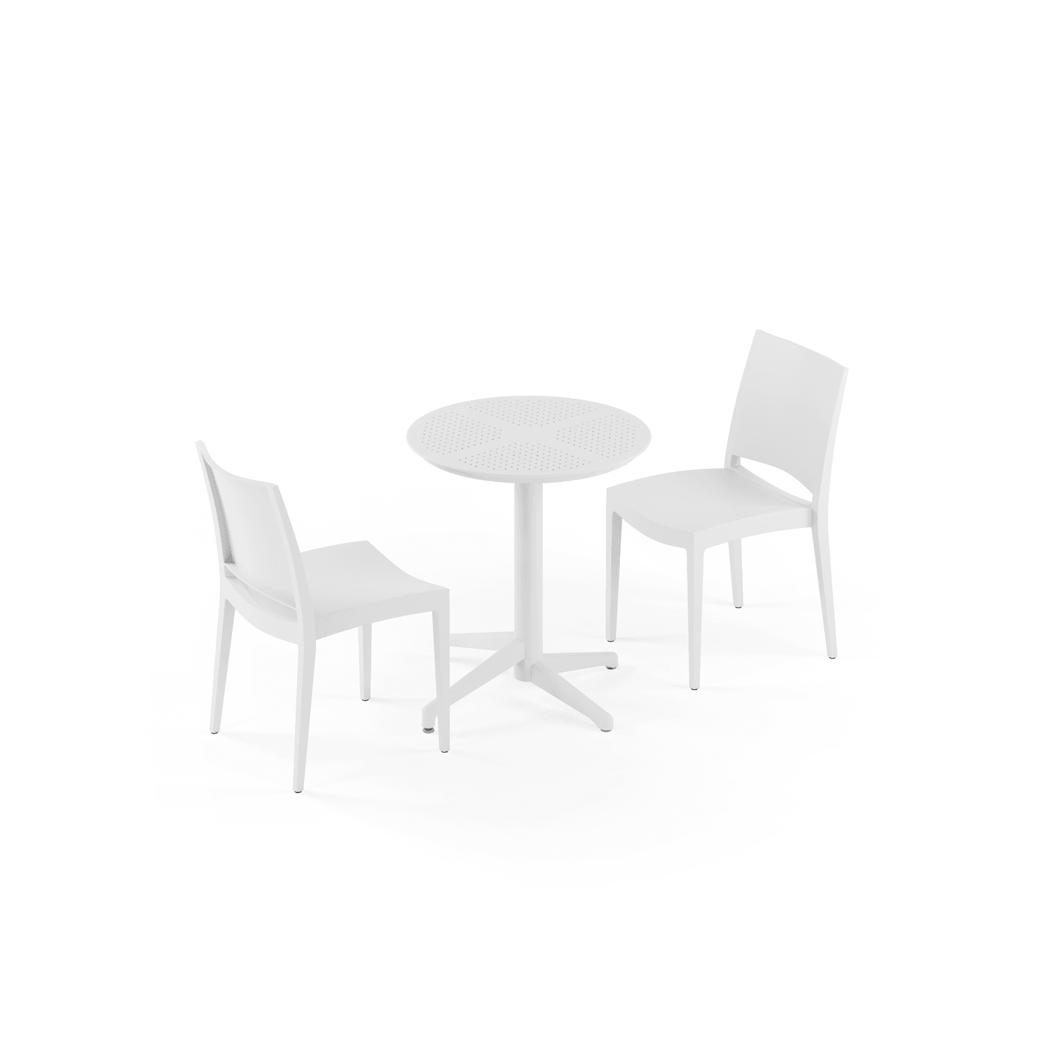 Balkon Takımı (Moon Katlanır Masa Ø60 cm + Specto Sandalye)