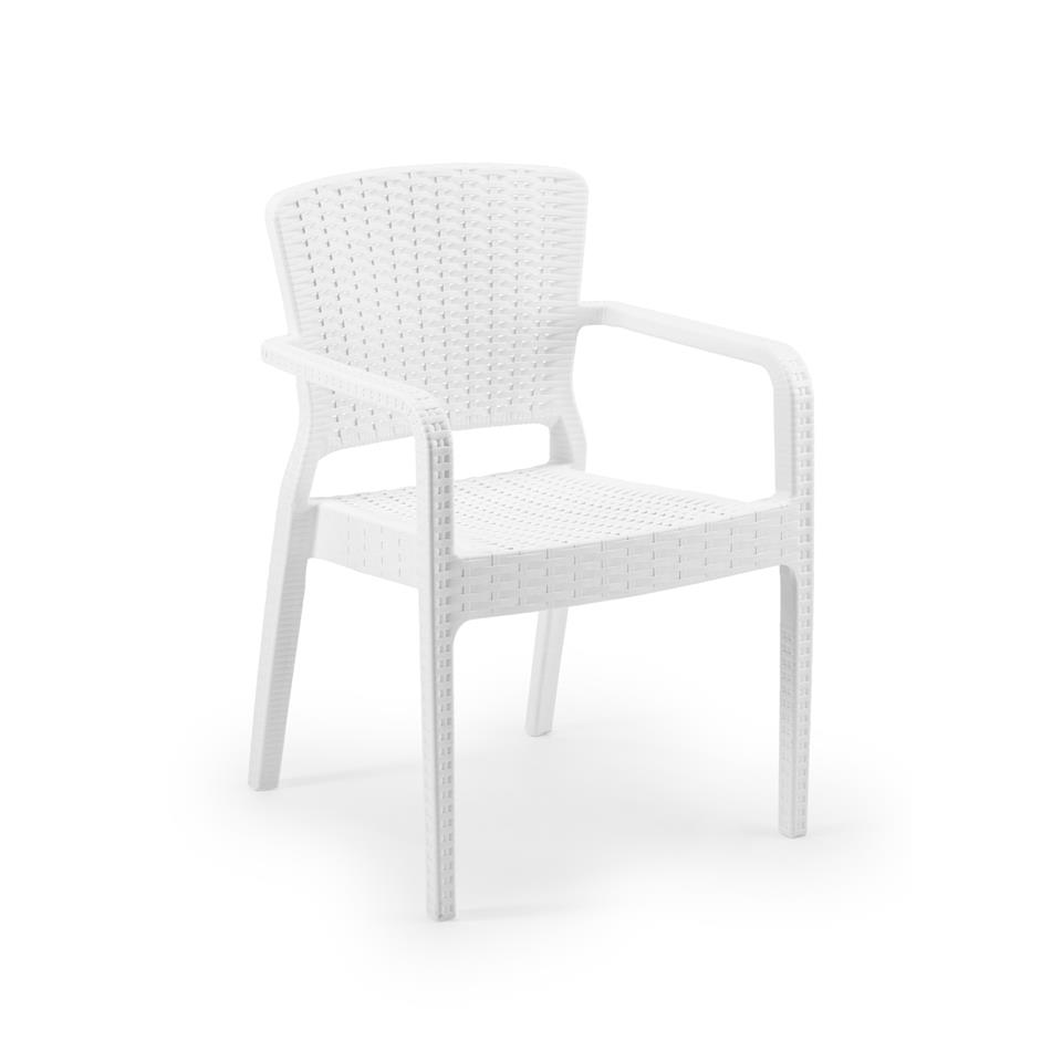 Antares Rattan Polipropilen Sandalye - Bahçe, Balkon, Kafe, Restoran İçin