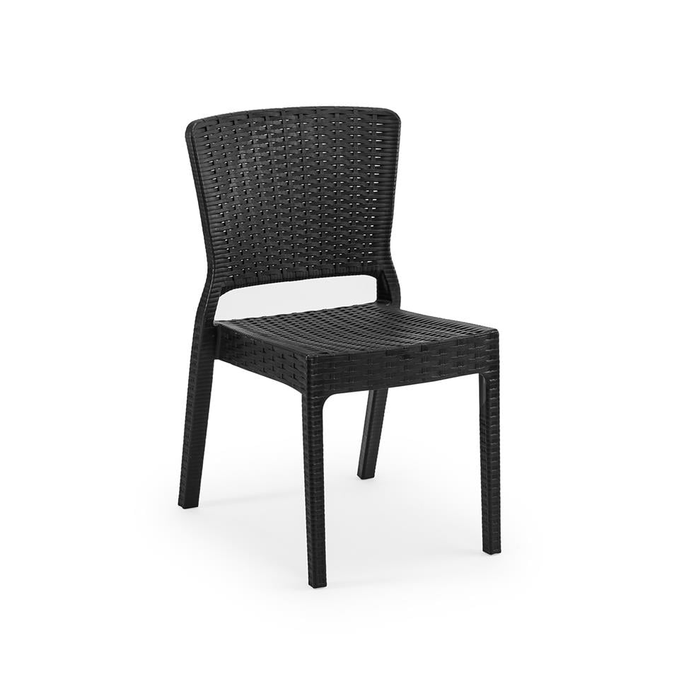 Antares Rattan Polipropilen Sandalye - Bahçe, Balkon, Kafe, Restoran İçin