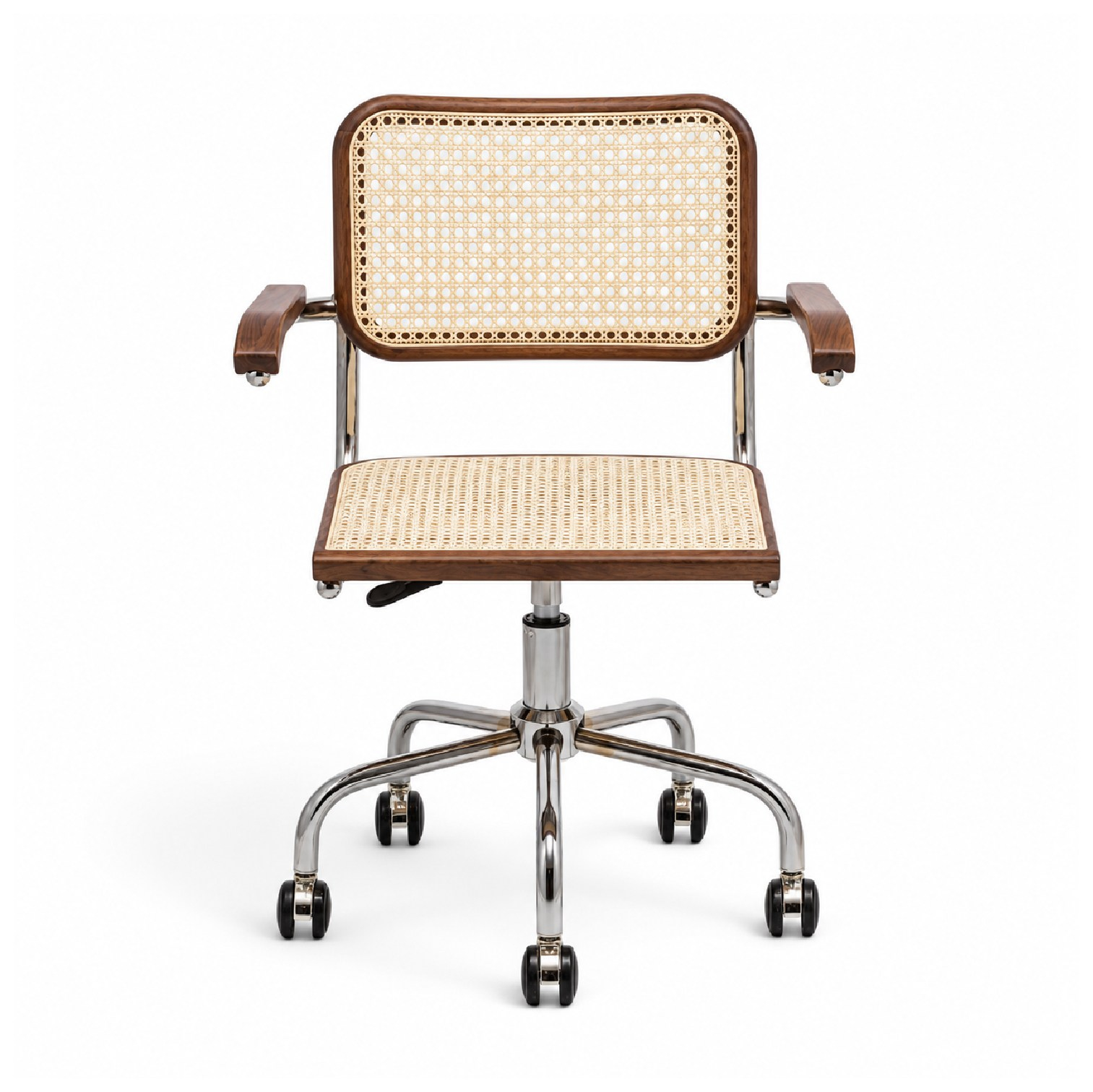 Cesca Kollu Çalışma Sandalyesi - Koyu Ceviz