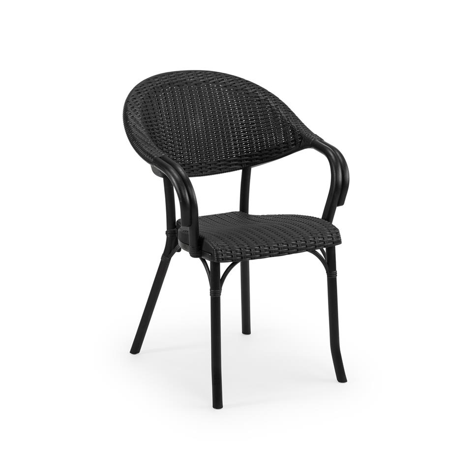 Flash-R Rattan Polipropilen Sandalye - Bahçe, Balkon, Kafe, Restoran İçin