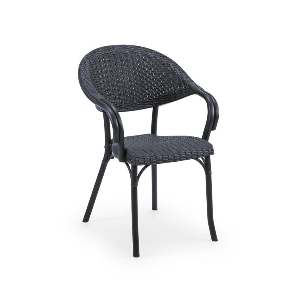 Flash-R Rattan Polipropilen Sandalye - Bahçe, Balkon, Kafe, Restoran İçin