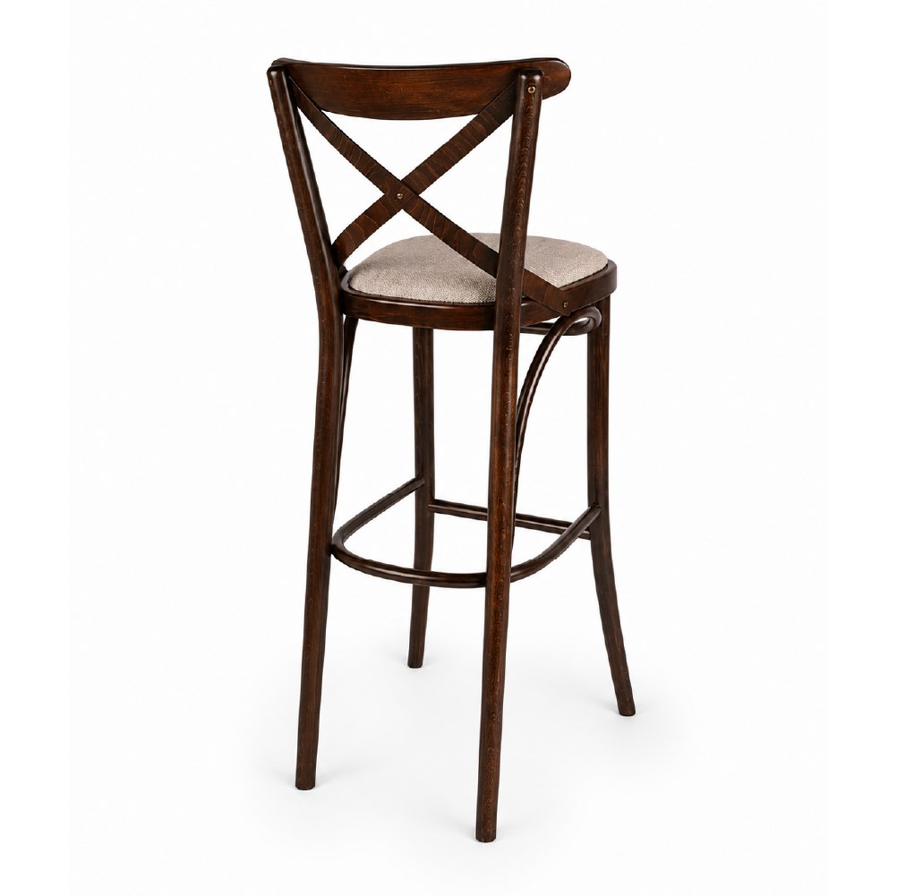 Herra Minderli Ahşap Thonet Bar Sandalyesi