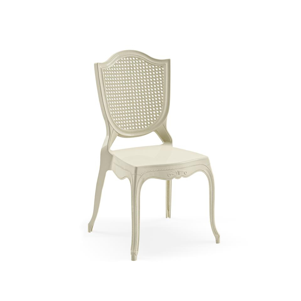 Hestia Polipropilen Sandalye - Bahçe, Balkon, Kafe, Restoran İçin