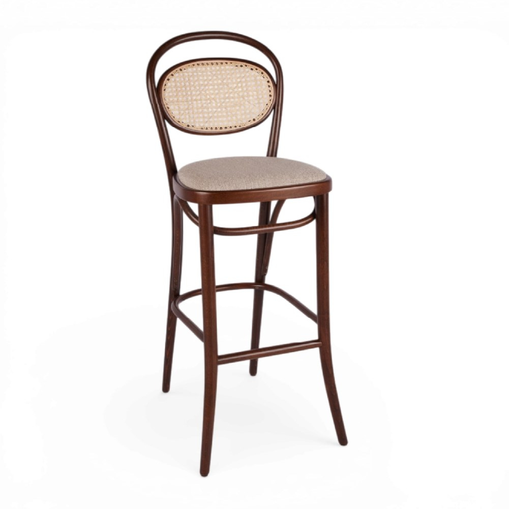 Linda Minderli Hazeran Thonet Bar Sandalyesi