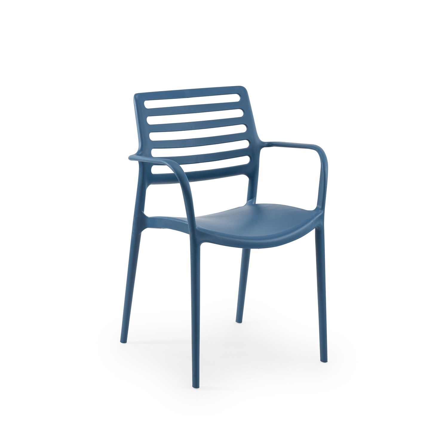 Louise-XL Polipropilen Sandalye - Bahçe, Balkon, Kafe, Restoran İçin