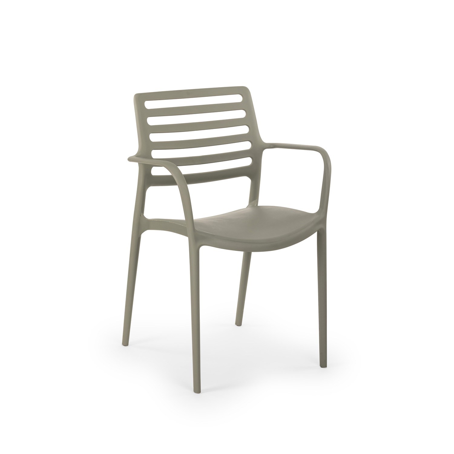 Louise-XL Polipropilen Sandalye - Bahçe, Balkon, Kafe, Restoran İçin