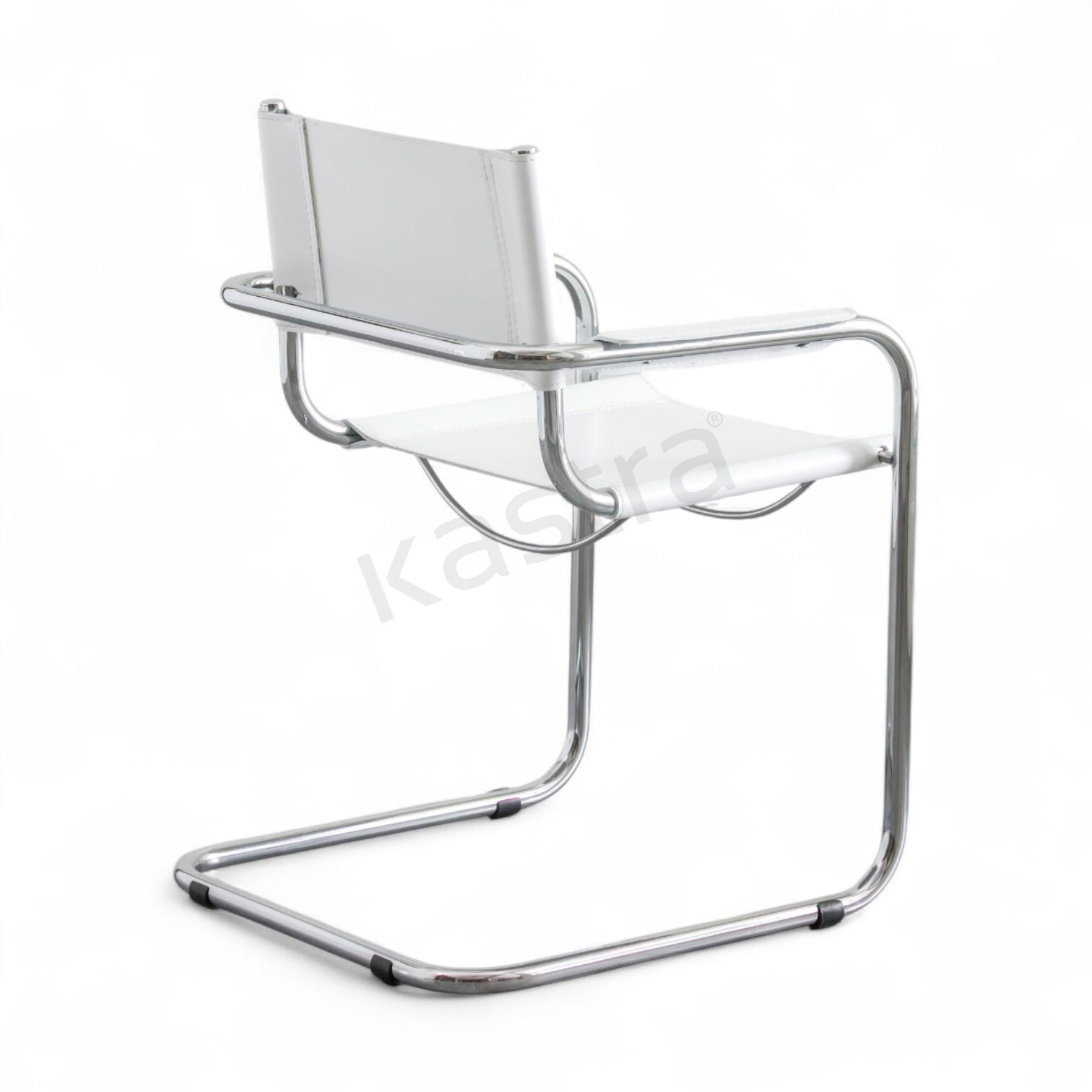 Mart Stam S34 Metal Deri Sandalye